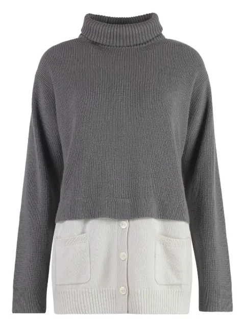 Malo cashmere jumper Grey DXC099F1C02CCMP