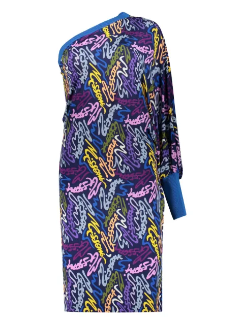 Missoni one-shoulder dress Blue DS22SG4NBJ00JJ