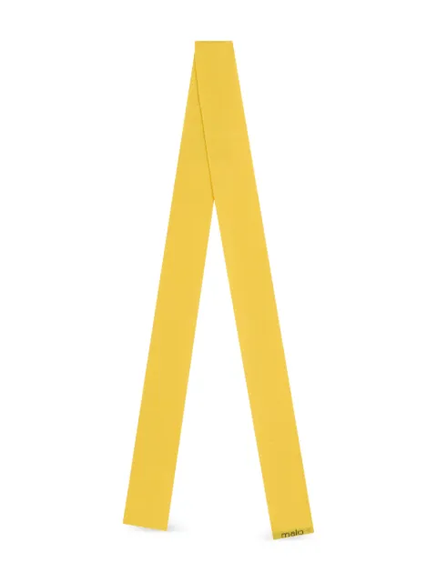 Malo logo scarf Yellow XTW215F8I17