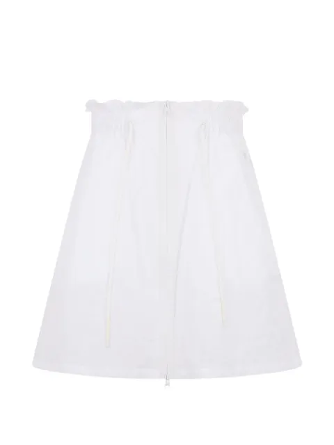 Valentino Garavani ruffled mini skirt White RRAI256EJ