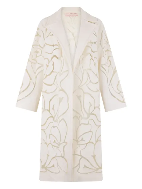Valentino Garavani floral coat White BCA5V43NA