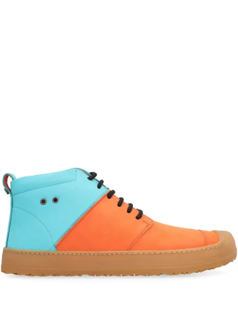 Volta leather sneakers Orange VSFW18FO14790124