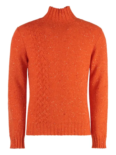Malo cashmere sweater Orange UXC010S1A28