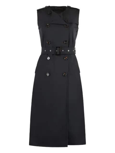 Moorer Aurelia trench coat Black AURELIAKNP