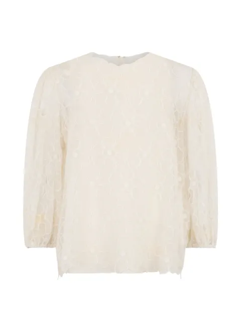 RED Valentino floral shirt Neutrals RAA03T6V8