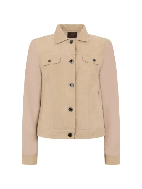 Moorer panelled jacket Neutrals NEHAKMU