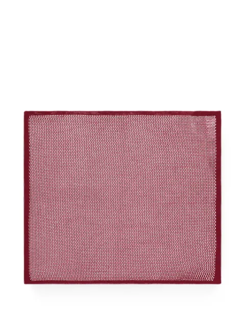 Zegna open-knit pocket square Red Z5J6035DRE1