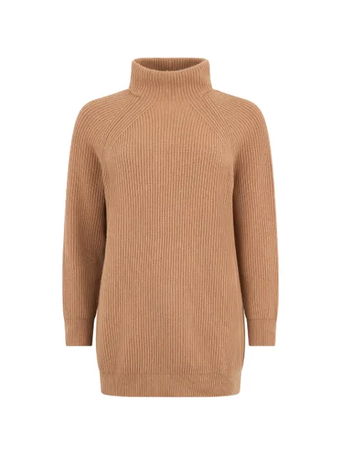 Moorer turtleneck sweater Brown DAMESCWS