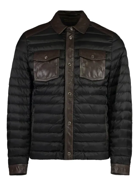 Moorer Crespi jacket Black CRESPIPEL