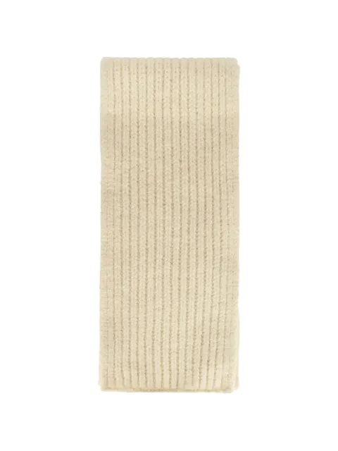 RED Valentino knitted wool scarf Neutrals RKZ00G5RL