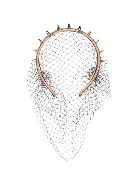 RED(V) spiked floral hairband Neutrals QJ0B07XPF