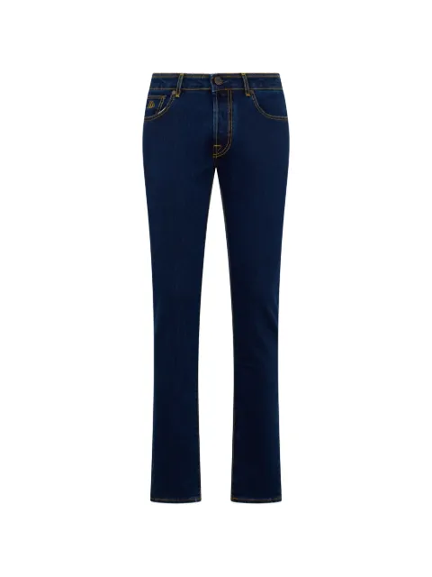Moorer five-pockets jeans Blue PAVELDC103