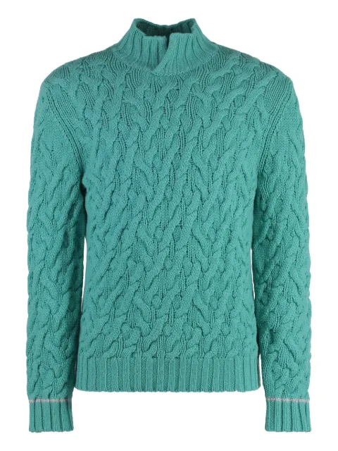 Malo cashmere sweater Green UXC092Y1D05