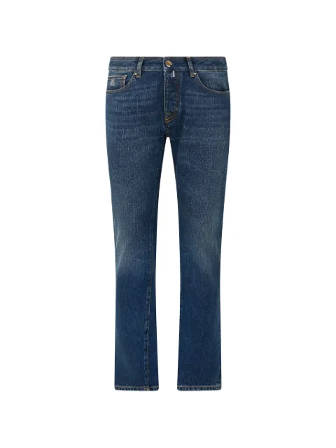 Moorer straight-leg jeans Blue CREDIDC104W4009S10ROSSO