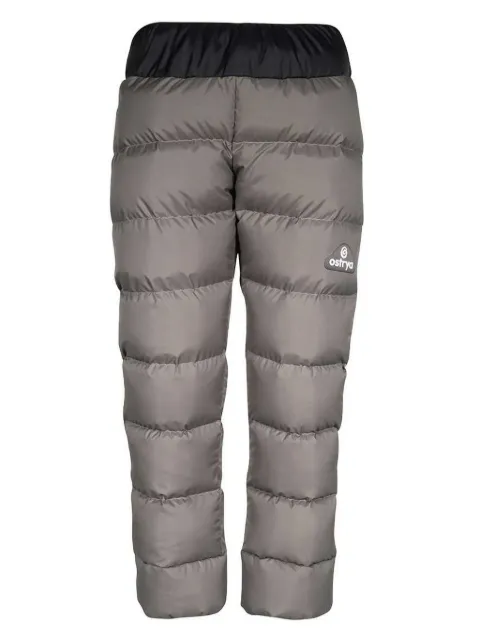 Ostrya logo-print ski bottoms Grey 6AH002