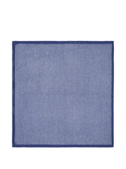 Zegna open-knit pocket square Blue Z5J6035DBL2