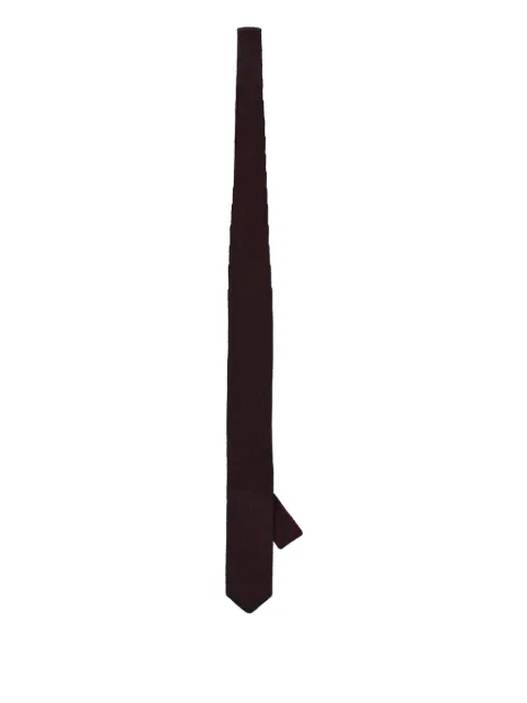 Corneliani knitted tie Red U31320397