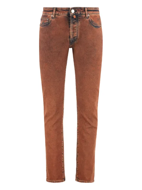 Moorer five-pocket jeans Orange PAVELSMR