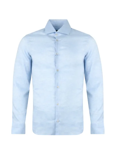Moorer long-sleeve shirt Blue ROMANYS