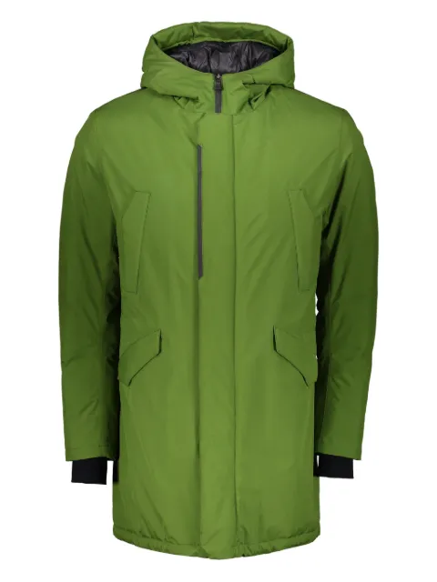 Herno zip-up hooded jacket Green PI100UL11121