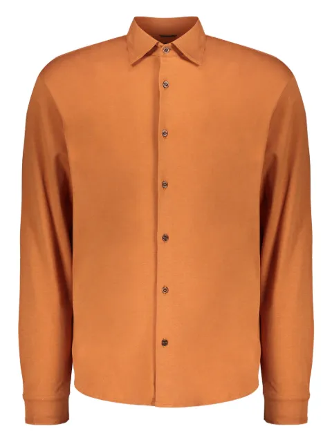 Moorer button-up shirt Orange MONTALCINOGCW