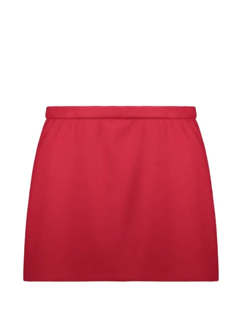 RED Valentino high-waisted twill skort Red RRFA601Y1