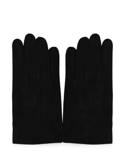 Moorer suede-finish gloves Black NARTONP2