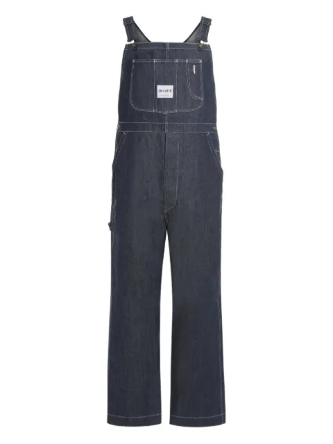 Moorer Jamine 5-pocket denim dungarees Blue JIMKAI