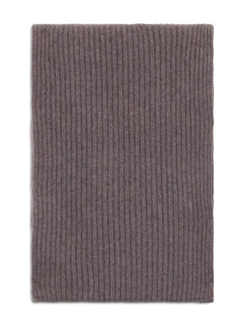 Malo ribbed scarf Grey UTW097Y1A08