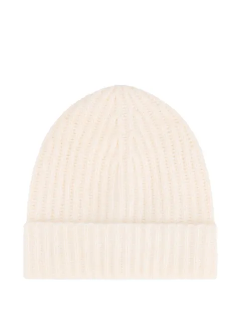 Malo ribbed beanie hat Neutrals UTT002F1A02