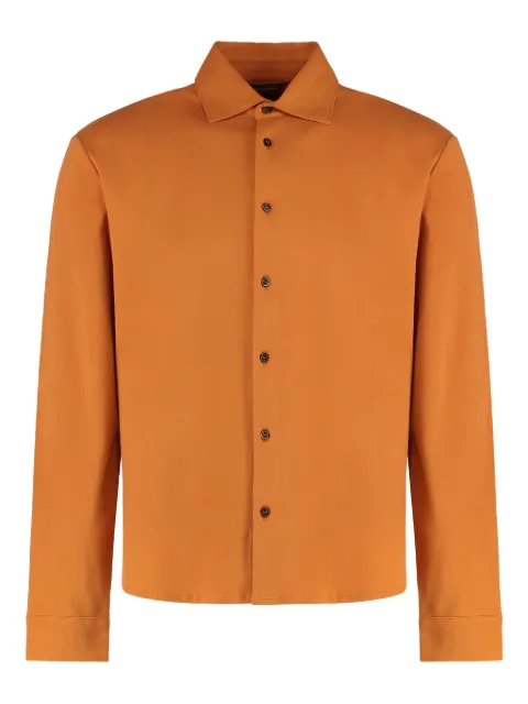 Moorer buttoned shirt Orange MONTALCINOSLC