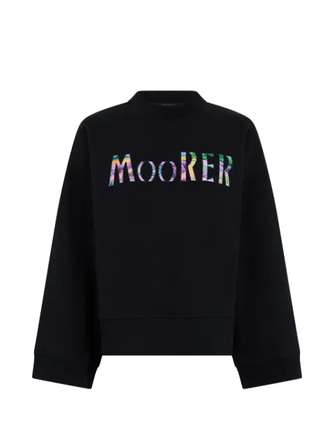 Moorer logo sweatshirt Black LIPSIADPF