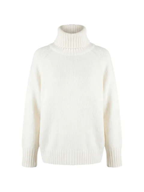 Moorer Lindsey roll-neck raglan-sleeve sweater Neutrals LINDSEYUS