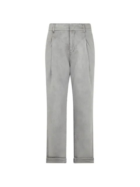 Moorer turn-up trousers Grey KARELA108