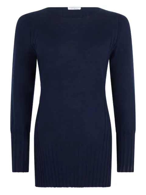Malo ribbed sweater Blue DXA203F1L31