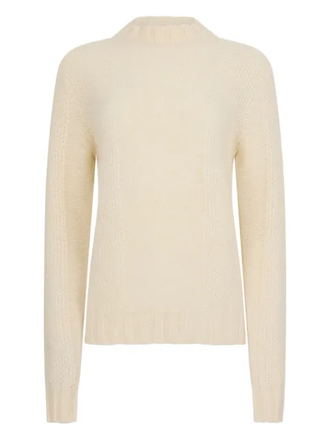 Malo textured sweater Neutrals UXA239FYD03