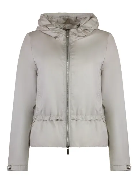 Moorer Burano hooded drawstring-waist jacket Grey BURANOSEN