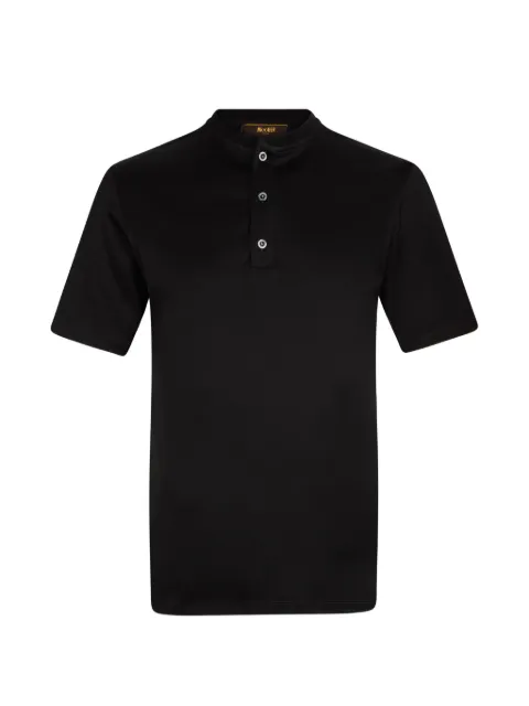 Moorer button-up T-shirt Black BOLIVARES
