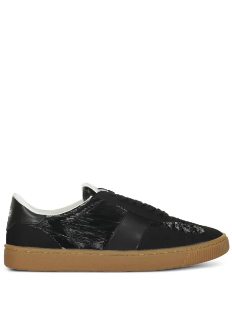 Missoni logo-print round-toe sneakers Black SHMISRET