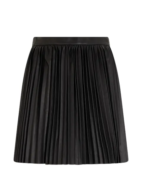 RED Valentino pleated mini skirt Black RNH01E5WA