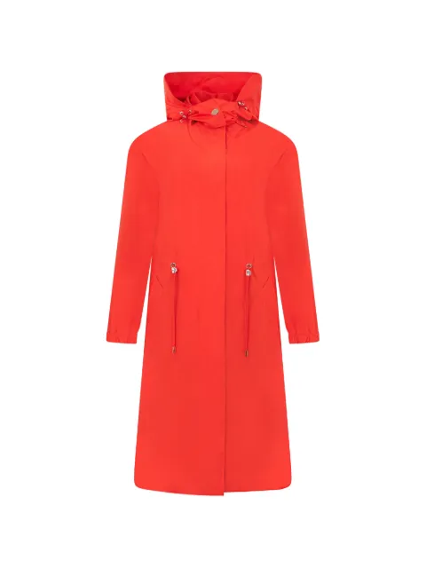 Moorer hooded drawstring parka Red AITANASTP