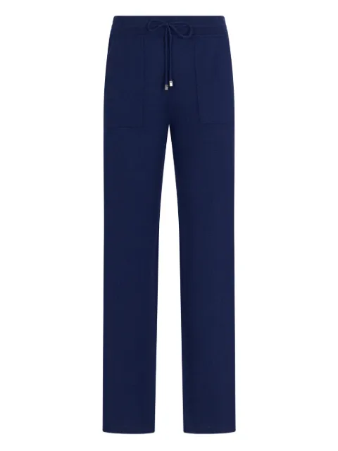 Malo drawstring trousers Blue UMP011F1K02