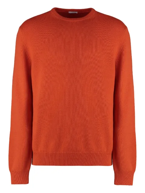 Malo crew-neck cashmere sweater Orange UMA361F1B02
