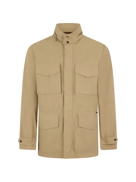 Moorer patch-pocket jacket Neutrals HARONP