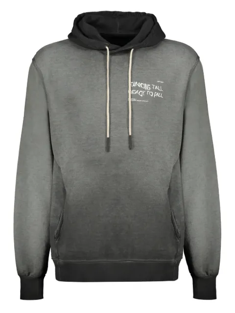 ISO.POETISM graphic-print hoodie Grey H5G2GIBRAF016