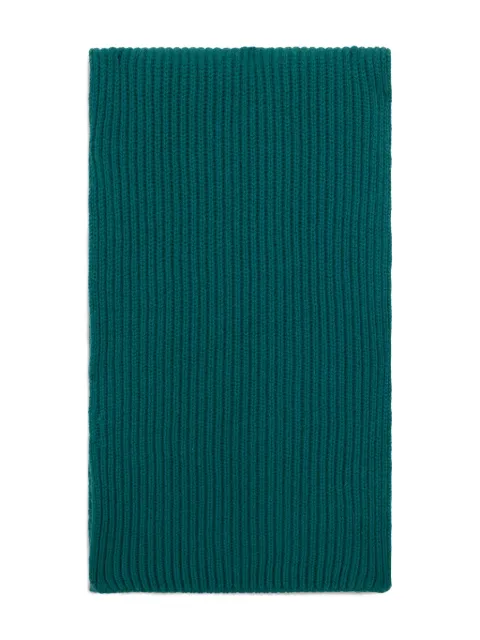Malo ribbed scarf Green UTW097F1A14