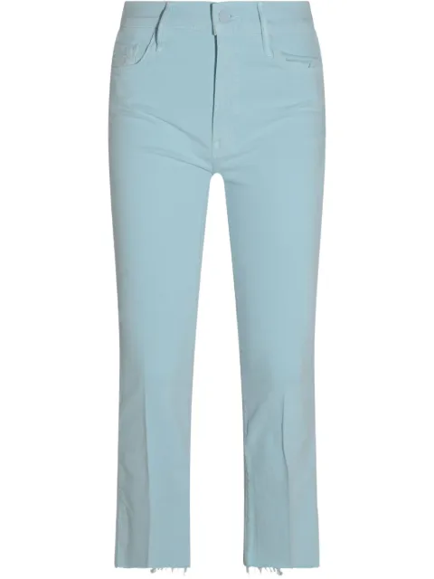 MOTHER cotton-blend jeans Blue 1157413A