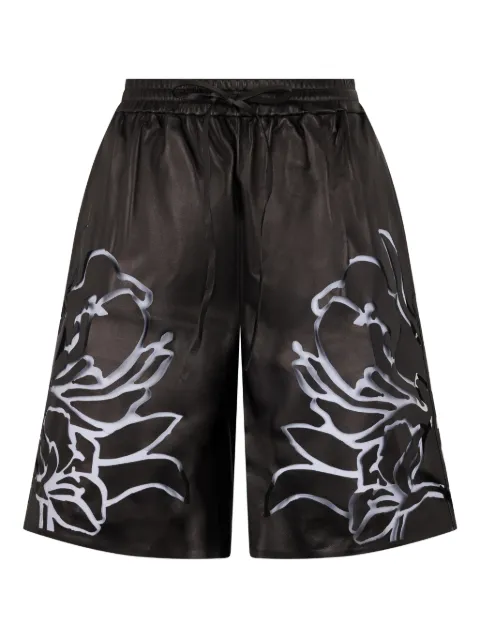 Valentino Garavani floral trousers Black BNF0106BR