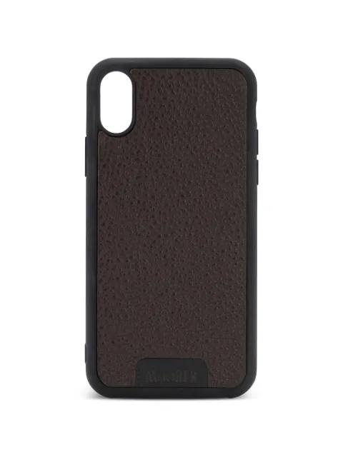Moorer textured iPhone X case Brown COVERIPHONEXVCC
