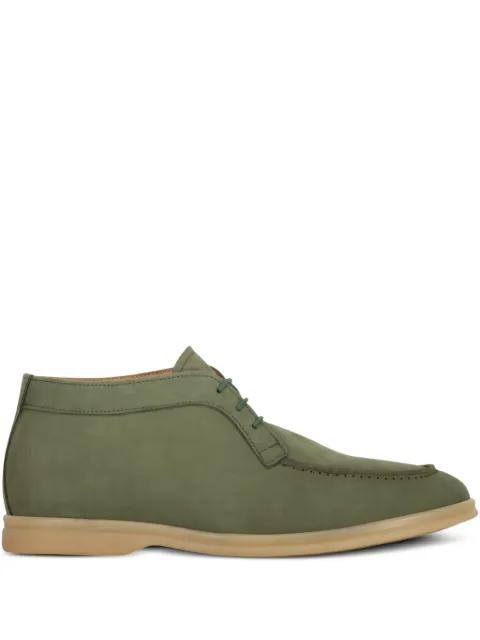 Bruno Magli leather lace-up boots Green BS1249824